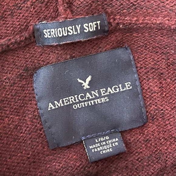 American Eagle Seriously Soft Hoodie Sweater - Picture 7 of 8